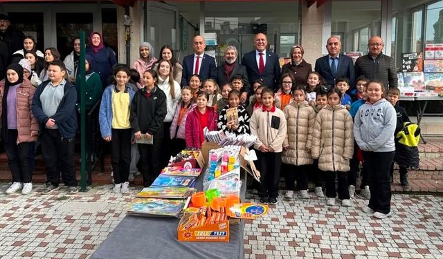 Hisarcık’ta ilk kitap fuarı düzenlendi