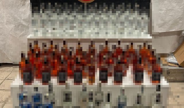 Eskişehir'de yılbaşı öncesi kaçak alkol operasyonu