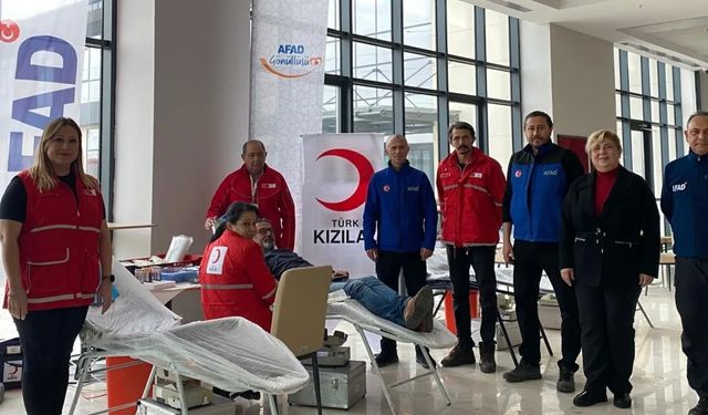 Kütahya AFAD’dan kan bağışı kampanyası