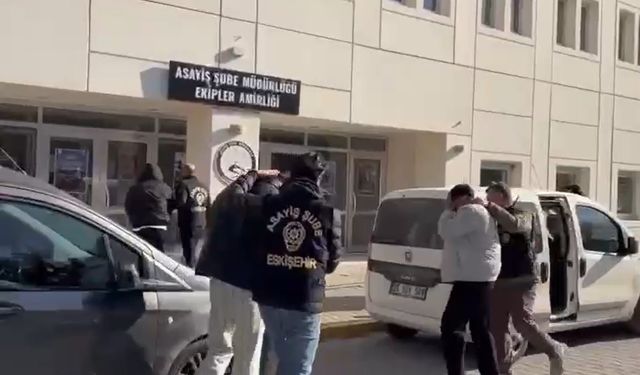 Eskişehir'de kombi hırsızları böyle yakalandı!