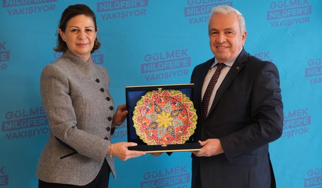 Başkan Ayşe Ünlüce’den Nilüfer Belediyesi’ne ziyaret