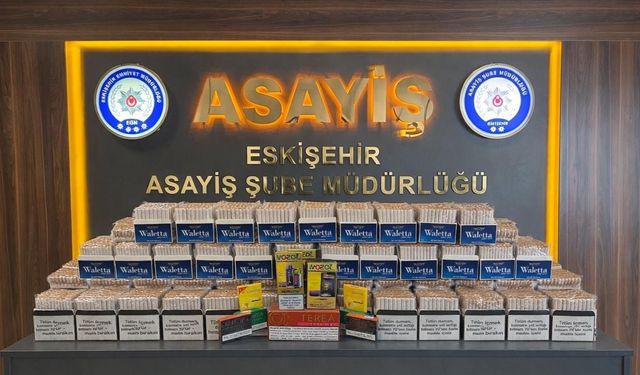 Eskişehir'de kaçakçılara geçit verilmedi!