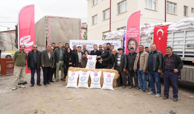Eskişehir'de üreticilere destek!