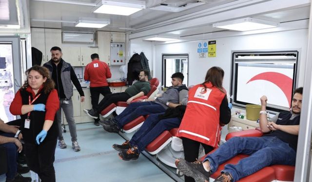 TEI çalışanlarından Türk Kızılay’a kan bağışı