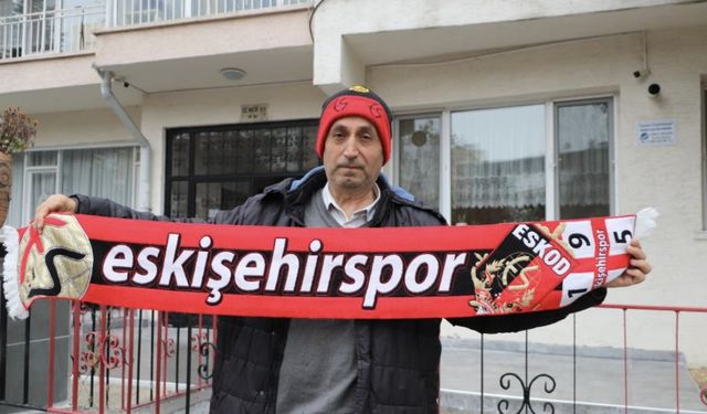 Eskişehirspor aşkı binayı renklendirdi