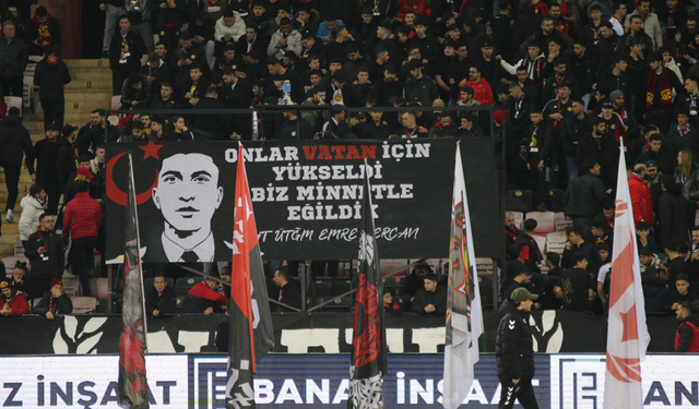 Es-Es taraftarı şehit Emre Mercan’ı unutmadı!
