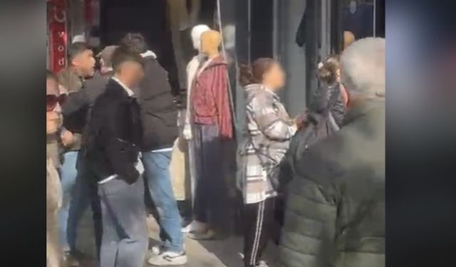 Eskişehir'de esnaf ile müşteri arasında tansiyon yükseldi!