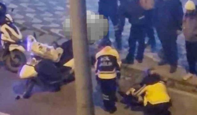 Eskişehir’de korkutan motosiklet kazası: 1 yaralı!