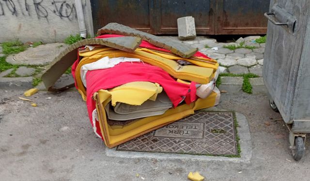 Eskişehir'de tepki çeken görüntü: Konteyner olmasına rağmen...