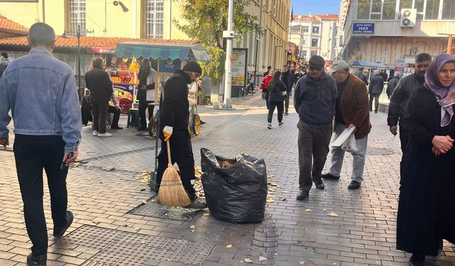 Eskişehir'de sonbahar temizliği hız kesmiyor!