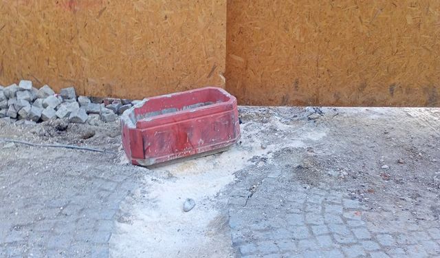 Eskişehir'de çalışma alanının düzensizliği tepki çekiyor!