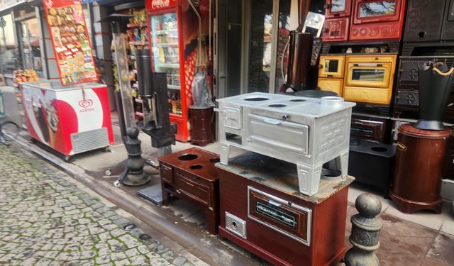 Eskişehir’de soğuklar bastırınca sobalara yoğun talep başladı!