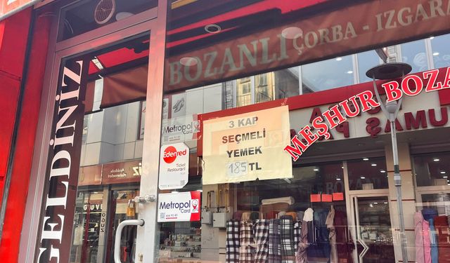 Eskişehir'de lokantadaki fiyatlar şaşırttı!