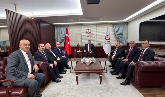 AK Parti Eskişehir heyetinden BBP lideri Destici'ye ziyaret