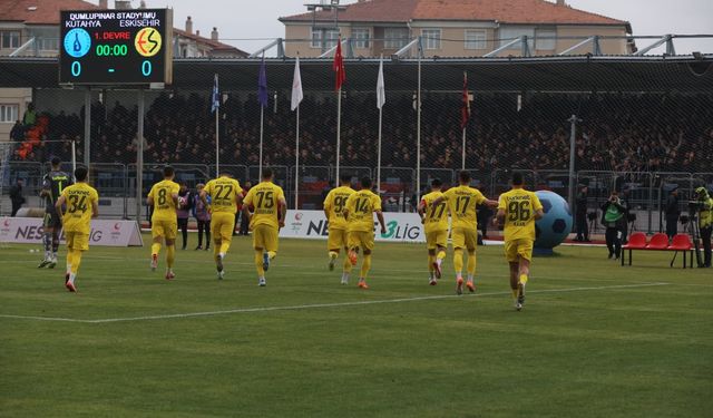 Eskişehirspor deplasmandan 1 puanla ayrıldı!