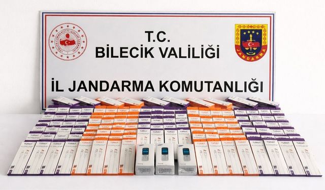 Bilecik'te kaçakçılıklarla mücadele!