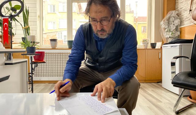 Cep telefonu kayboldu ardından şiir yazdı!