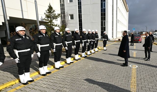 Vali Aksoy’dan Eskişehir Emniyet Müdürlüğü’ne veda ziyareti