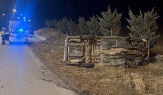 Afyonkarahisar'da feci kaza: Sürücü ağır yaralı!