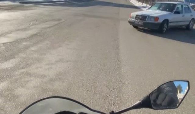 Eskişehir’de kazadan kıl payı kurtuldu: O anlar kamerada!