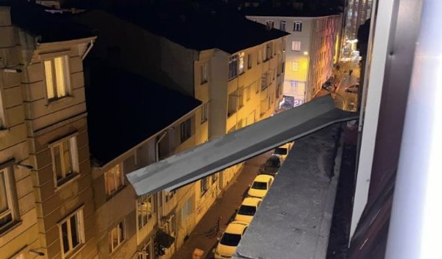 Eskişehir’de fırtına tehlike yarattı