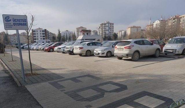 Eskişehir'de yeni ücretsiz otopark hizmete açıldı!