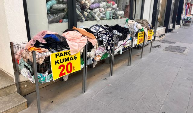 Eskişehir’de parça kumaşlara talep büyüyor