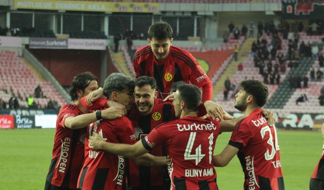 Eskişehirspor rövanş maçında gol oldu yağdı