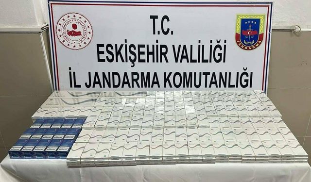 Eskişehir ilçesinde kaçak sigara operasyonu