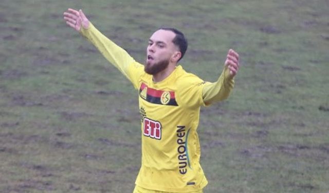 Eskişehirspor'un deplasman maçında yıldız oldu!
