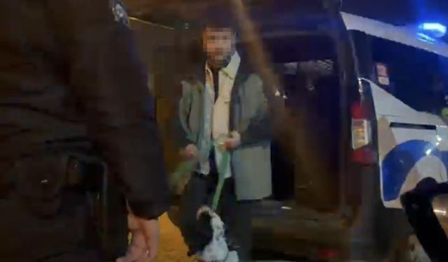 Eskişehir'de alkollü sürücü yakalandı, köpeğiyle karakola gitti!