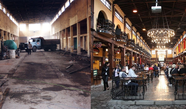 Eskişehir Haller'de 70 yılın değişimi!