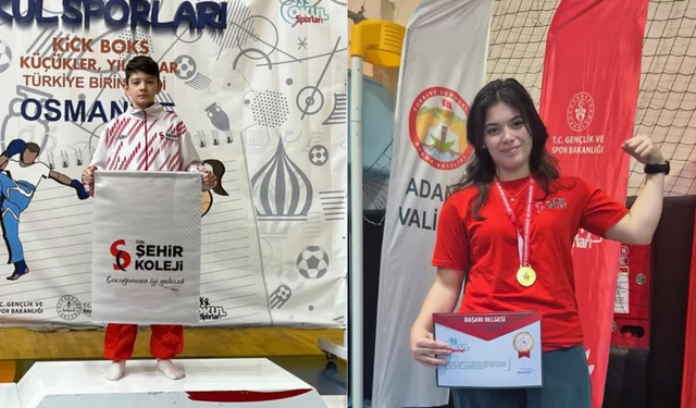 Şehir Koleji’nde başarının ardı arkası kesilmiyor