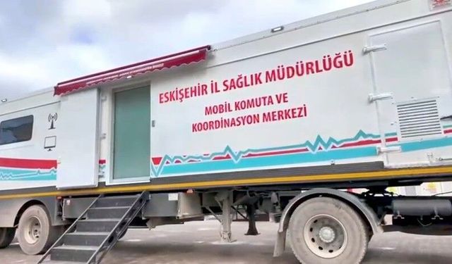 Mobil Komuta Merkezi ve UMKE araçları afetlere hazır