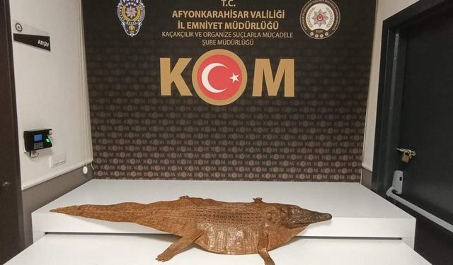 Afyon'da polisin durdurduğu araçtan çıkan şey şaşırttı!