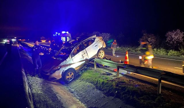 Ankara-Eskişehir yolunda feci kaza: 2 kişi can verdi!