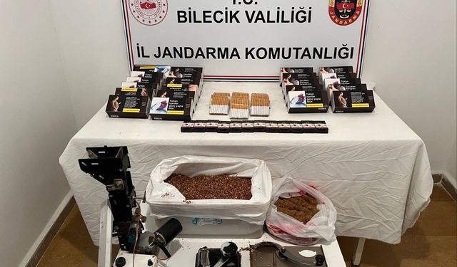 Bilecik'te kaçak sigara operasyonu!