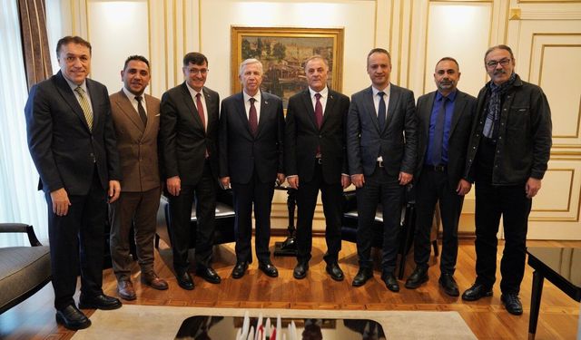 Başkan Kahveci'den şehirler arası iş birliği için önemli görüşme