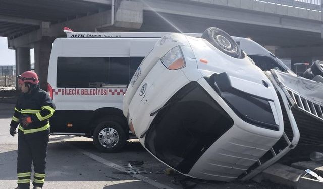 Bilecik'te yolunda can pazarı: 9 kişi yaralandı!