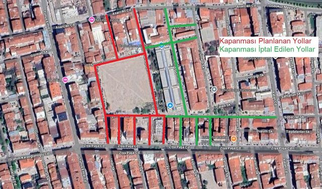 Büyükşehir’den sürücüler dikkat: Eskişehir'de dün gece bu sokaklar kapatıldı!