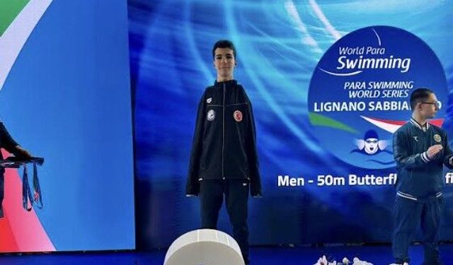 Eskişehirli sporcu  İtalya’da Türkiye’yi gururlandırdı