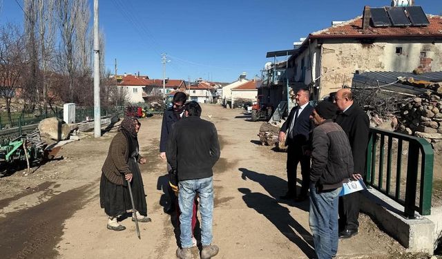 Evi yanan yaşlı kadın için seferberlik