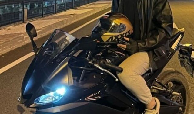 Genç motosiklet sürücüsü kazada yaşamını yitirdi