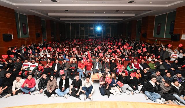 Anadolu Üniversitesi'nde milli heyecan!