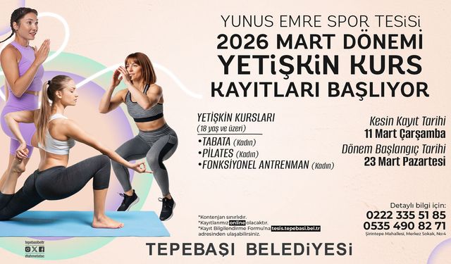Eskişehir'de spora başlamak isteyenlere fırsat: Kayıtları açıldı!