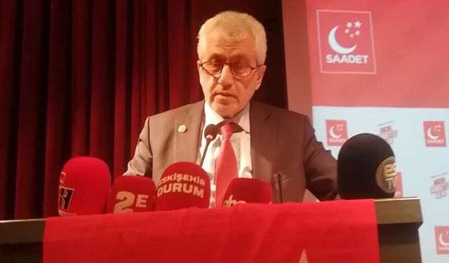 Saadet Partisi Eskişehir'den çağrı: İnsanlık uyanmalı