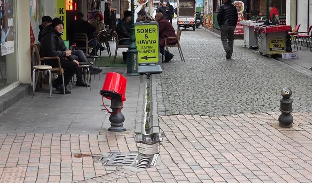 Hamamyolu'nda kovalı manzara