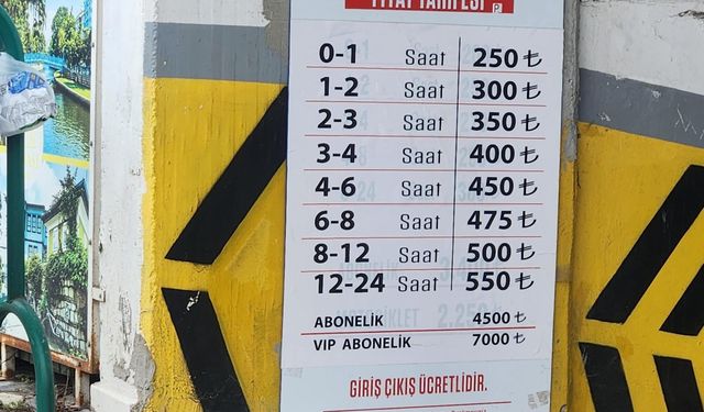 Eskişehir’de otopark ücretleri cep yakıyor!