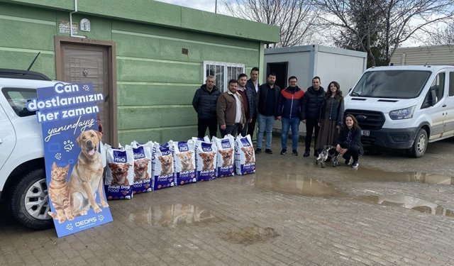 OEDAŞ’tan sokak hayvanlarına dev destek!