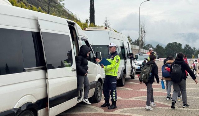 Bilecik’te kurallara uymayana servis araçlarına ceza!